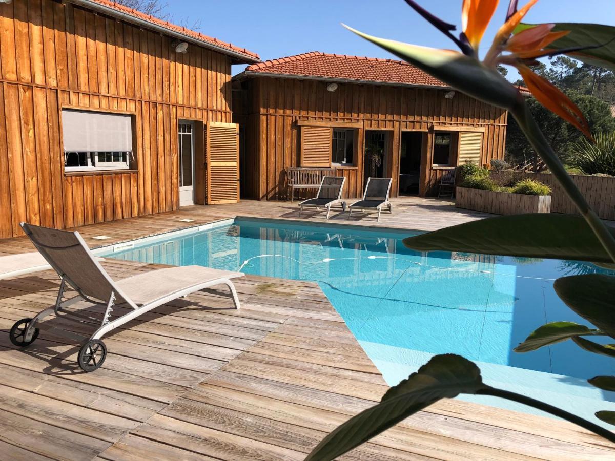 Chambres D'Hotes L'Aousere Biscarrosse Buitenkant foto